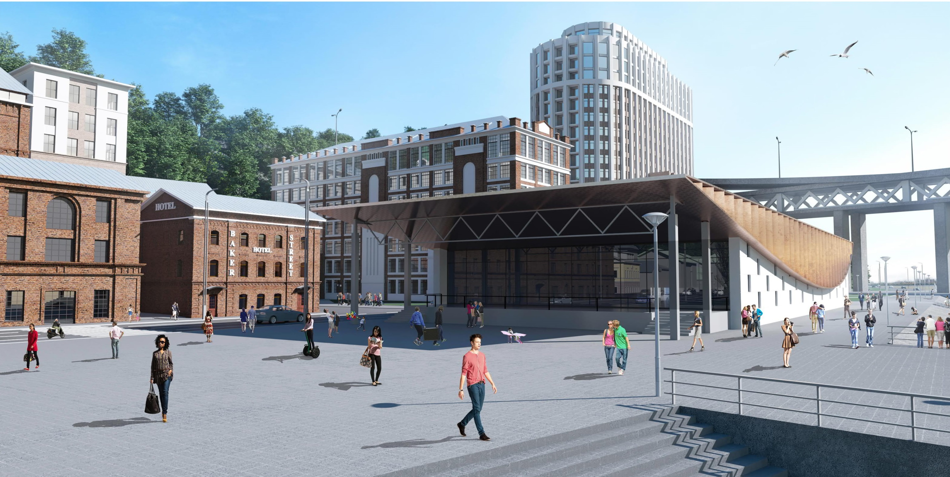  Первая ивент-площадка  появится на улице Черниговской уже в 2019 году в рамках проекта редевелопмента - фото 2